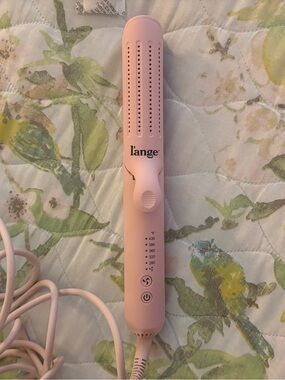 L'ange Le Duo 360 Airflow Styler Standard Size Pink Flat Iron Hair Curling